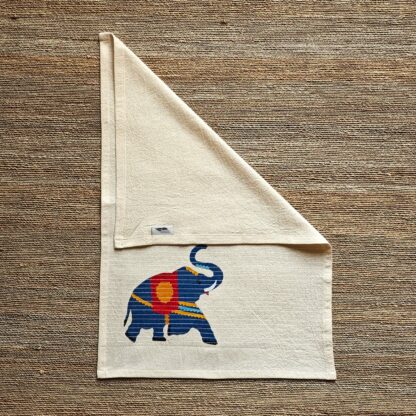 Calyz Indian Elephant Tea towel - Image 4